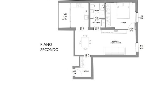 Bilocale via Augusto Righi 28, Irnerio, Bologna