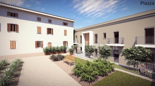 Bilocale nuovo, piano terra, Centro, Monzambano