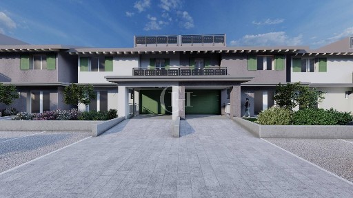Villa a schiera via Turbina, Chievo, Verona