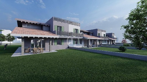 Villa a schiera via Turbina, Chievo, Verona