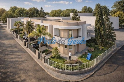 Villa a schiera 4 locali, nuova, Centro, Peschiera del Garda