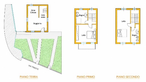 Villa a schiera via Giuseppe Garibaldi 52, Centro, Bovolone
