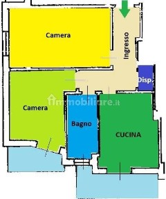 Trilocale buono stato, quarto piano, Oltreletimbro, Santa Rita, Savona