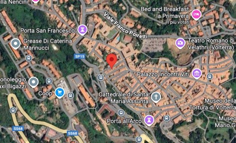 Casa indipendente all'asta via San Felice 33, Volterra