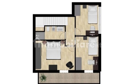 Terratetto unifamiliare 106 m², nuova, Navacchio Nord - Zambra, Cascina