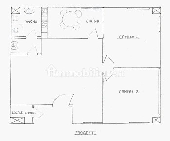 Trilocale via Galileo Ferraris 28, Centro, Santhià