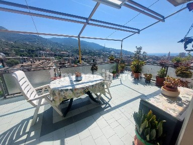 Attico salita Torre del Menegotto, Sant'Anna, Rapallo