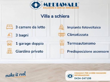 Villa a schiera via Cavolano 32, Cavolano Schiavoi, Sacile