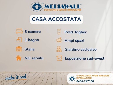 Villa a schiera via Tarabin 35, Centro, Budoia