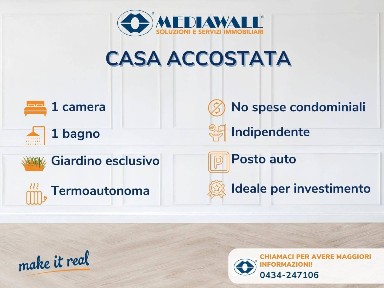 Villa a schiera via Ortigara, Centro, Maniago
