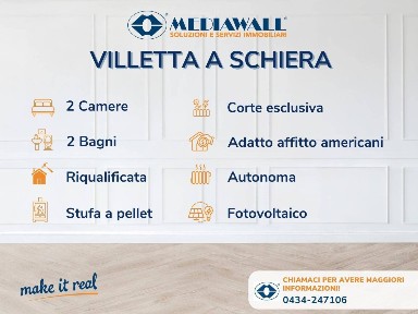 Villa a schiera 5 locali, ottimo stato, Centro, Caneva