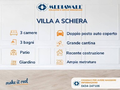 Villa a schiera 5 locali, ottimo stato, Maniago