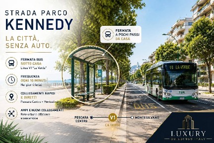 Trilocale buono stato, secondo piano, Lungomare - Strada Parco, Pescara