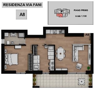 Trilocale via Martiri di via Fani, Centro, Caronno Pertusella