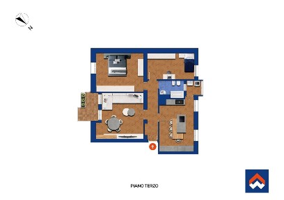 Trilocale viale Antonio Gramsci 16, Inps - Trinità, Andria