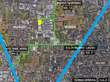 Muggiò, Via Pavia