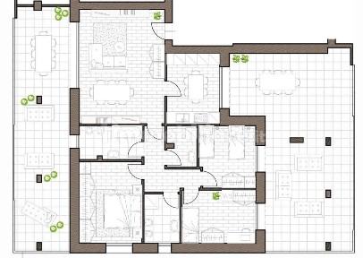 Attico 164 m² con terrazza, Busnago
