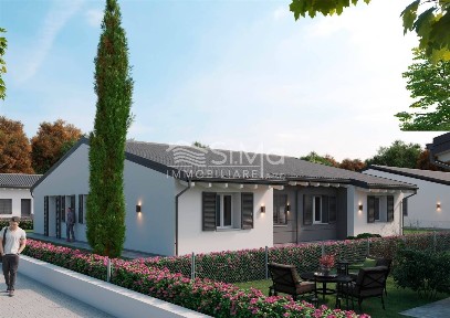 Villa bifamiliare, nuova, 135 m², Castello d'Argile