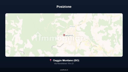 Villa all'asta via Ronchidoso 19 e 21, Gaggio Montano