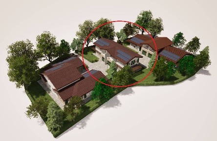 Villa bifamiliare via Rocchetta, Monterenzio