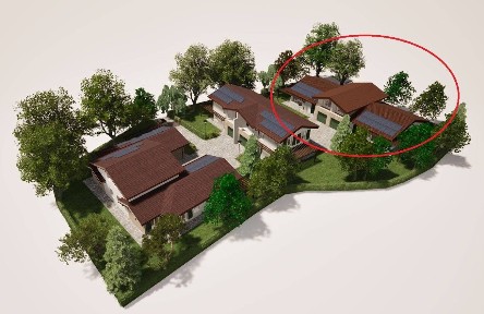 Villa bifamiliare via Rocchetta, Monterenzio
