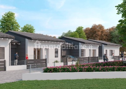 Villa bifamiliare, nuova, 156 m², Castello d'Argile