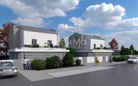 Villa bifamiliare, nuova, 138 m², Centro, San Pietro in Casale