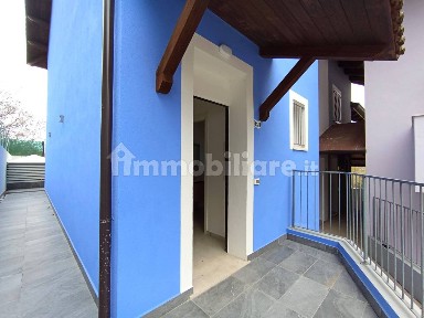 Villa a schiera via Unrra, Montescudo, Montescudo - Montecolombo