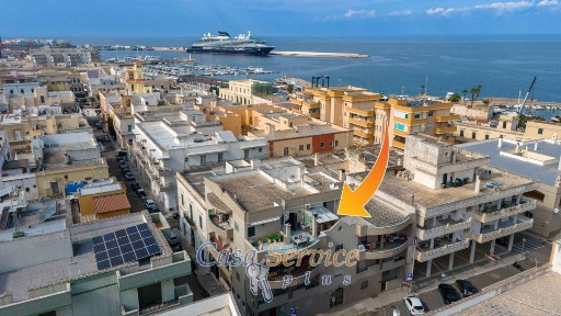 Attico via Roberto d'Angiò, Centro, Gallipoli