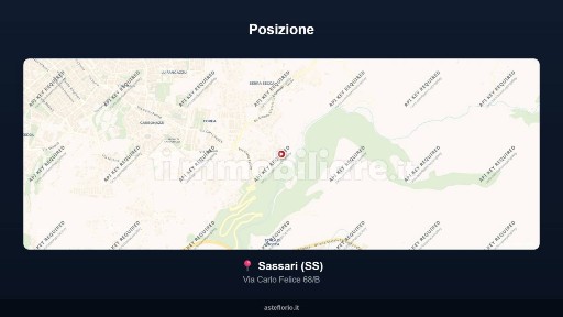 Villa all'asta via Carlo Felice 68/B, Sassari