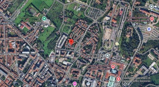 Firenze, Careggi - Rifredi - Dalmazia, Via Niccolò da Tolentino, 18