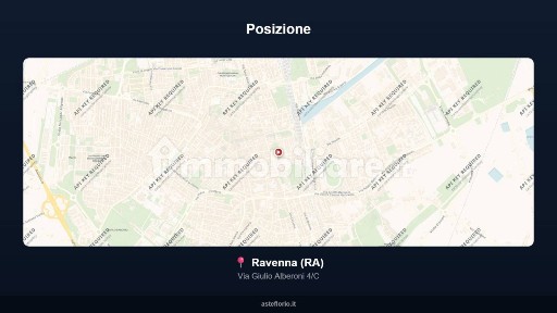 Appartamento all'asta via Giulio Alberoni 4/C, Ravenna