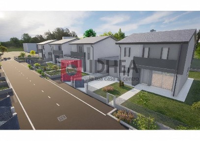 Villa bifamiliare, nuova, 167 m², Centro, Quinto di Treviso