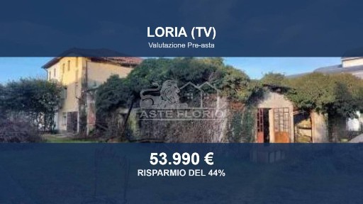 Villa all'asta via Dante Alighieri, Loria