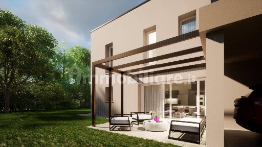 Villa bifamiliare via Cordevole, Borgo Verde, Preganziol