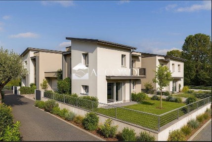 Villa bifamiliare via Olivera, Fossamerlo, San Vendemiano