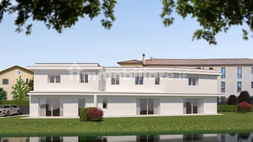 Villa bifamiliare via Vanzo, Centro, Mogliano Veneto
