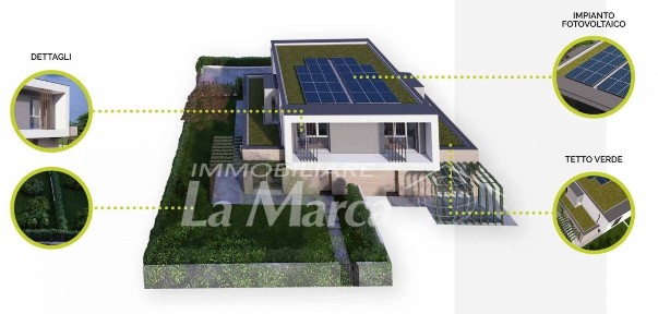 Villa unifamiliare, nuova, 150 m², Treviso