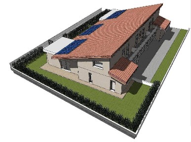 Terratetto unifamiliare via Unità d'Italia, Zevio