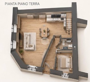Villa a schiera via Marta Lodi 12, San Vito, Gaggiano