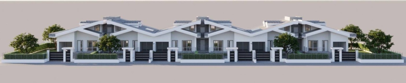 Villa a schiera via Col Fenilon, Isola Sacra, Fiumicino