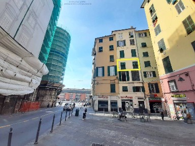 Bilocale piazza di Santa Fede, Prè, Genova