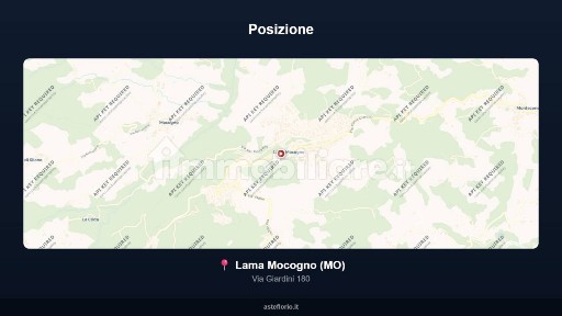 Negozio all'asta via Giardini 180, Lama Mocogno