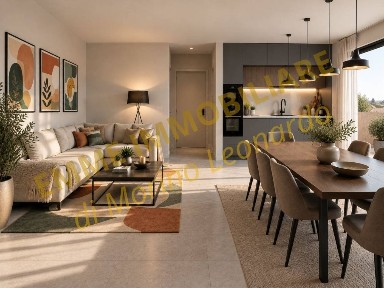 Attico nuovo, 141 m², Centro, Salzano