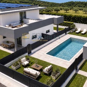 Villa a schiera via Fenili, Venturelli Fenili, Valeggio sul Mincio
