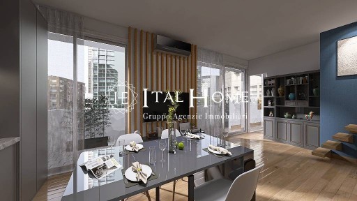 Attico largo Vincenzo Gemito, Casoretto, Milano