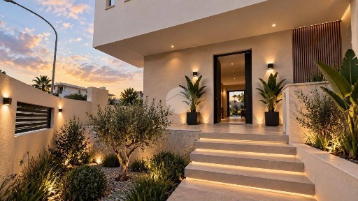 Villa a schiera via castagnola 7, Parete