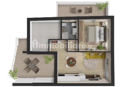 Mansarda via Paolo Borsellino, Tortoreto Lido, Tortoreto