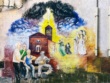 Toffia, Via della Rocca