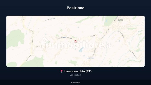 Villa all'asta via Cerbaia, Lamporecchio